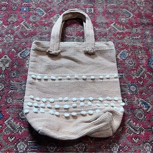 Vintage 50s 60s Arrowcraft Shop Tote Handwoven Made in USA Gaitlinburg, Tenn